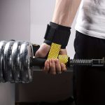1pair Padded Wrist Straps For Weightlifting, Silica Gel Gym Wrist Straps, Workout Grips For Pull Ups And Barbell Lifting - Image 4