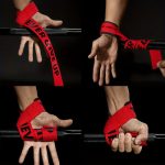 1pair Padded Wrist Straps For Weightlifting, Silica Gel Gym Wrist Straps, Workout Grips For Pull Ups And Barbell Lifting - Image 13
