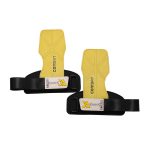 Combat-Style Non-Slip Resistance Bands for Pull-Ups & Lat Pulldowns - High-Strength, Adjustable Hand Grips with "COMBAT" Branding, Black & Orange, Perfect for Home Gym & Fitness Training, Workout Accessories, Combatstyle Design, Durable Fabric Straps - Image 5