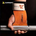 Combat-Style Non-Slip Resistance Bands for Pull-Ups & Lat Pulldowns - High-Strength, Adjustable Hand Grips with "COMBAT" Branding, Black & Orange, Perfect for Home Gym & Fitness Training, Workout Accessories, Combatstyle Design, Durable Fabric Straps
