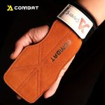 Combat-Style Non-Slip Resistance Bands for Pull-Ups & Lat Pulldowns - High-Strength, Adjustable Hand Grips with "COMBAT" Branding, Black & Orange, Perfect for Home Gym & Fitness Training, Workout Accessories, Combatstyle Design, Durable Fabric Straps - Image 4
