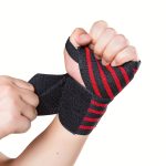 1pc/2pcs Adjustable Wrist Wrap Support Brace - Polyester Compression Non-Slip Wrist Strap with Padded Thumb Brace - Ideal for Weightlifting, Gym Training & Deadlifting - Hand Washable Wristband - Image 4