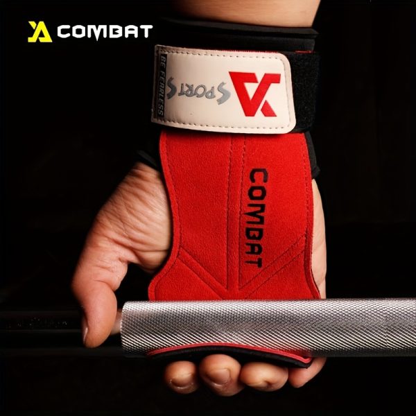Combat-Style Non-Slip Resistance Bands for Pull-Ups & Lat Pulldowns - High-Strength, Adjustable Hand Grips with "COMBAT" Branding, Black & Orange, Perfect for Home Gym & Fitness Training, Workout Accessories, Combatstyle Design, Durable Fabric Straps - Image 10