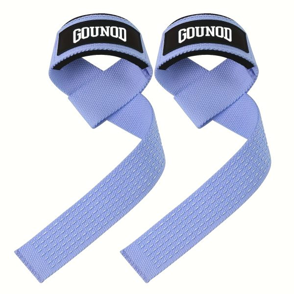 2pcs Lifting Wrist Straps for Weightlifting Silicone Anti-slip Weight Lifting Straps for Men & Women Gym Fitness Deadlift Straps - Image 17