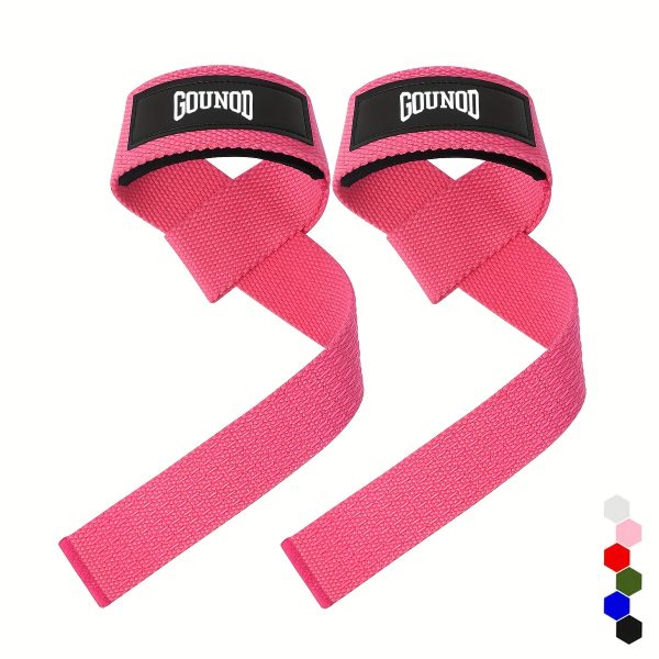2pcs Lifting Wrist Straps for Weightlifting Silicone Anti-slip Weight Lifting Straps for Men & Women Gym Fitness Deadlift Straps - Image 16