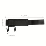 2pcs Widened Weightlifting Grips Hooks, Pull-Up Assist Wrist Straps, Dumbbell/Barbell Training Aid Equipment, Deadlift Booster, Suitable for Daily Fitness Exercises, Gym Accessories, Sports Accessories - Image 5