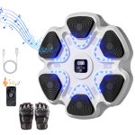 Music Boxing Machine with Boxing Gloves, Boxing Machine Wall Mounted Music, Smart Boxing Equipment, Boxing Music Workout Machine, 9 Modes Speeds - Image 3
