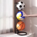 Indoor Storage Rack for Kids' Basketballs And Footballs - Image 5