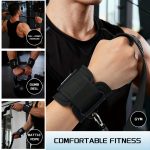 2pcs Heavy-Duty Anti-Slip Grip Straps - Thickened Material, Non-Slip Wristbands for Deadlifts, Pull-Ups, Barbell, Gym Equipment - Durable Workout Straps with Secure Fit - Image 5
