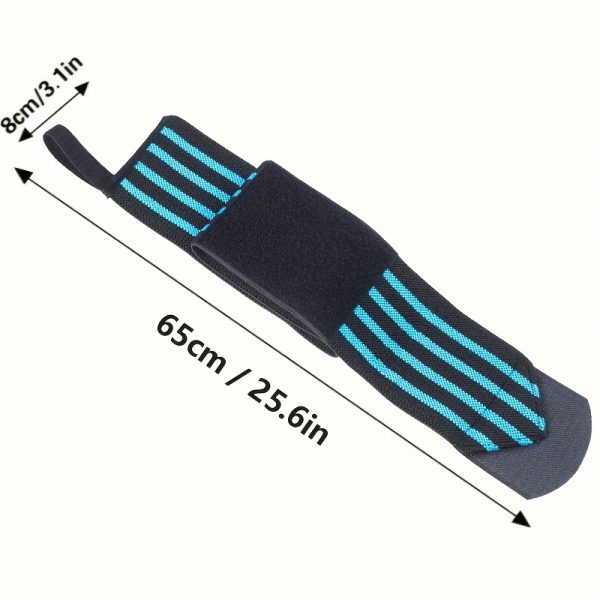 1pc/2pcs Adjustable Wrist Wrap Support Brace - Polyester Compression Non-Slip Wrist Strap with Padded Thumb Brace - Ideal for Weightlifting, Gym Training & Deadlifting - Hand Washable Wristband - Image 6