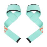 1pair Padded Wrist Straps For Weightlifting, Silica Gel Gym Wrist Straps, Workout Grips For Pull Ups And Barbell Lifting - Image 3