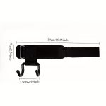 2pcs Widened Weightlifting Grips Hooks, Pull-Up Assist Wrist Straps, Dumbbell/Barbell Training Aid Equipment, Deadlift Booster, Suitable for Daily Fitness Exercises, Gym Accessories, Sports Accessories - Image 3