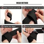 2pcs Lifting Wrist Straps for Weightlifting Silicone Anti-slip Weight Lifting Straps for Men & Women Gym Fitness Deadlift Straps - Image 14