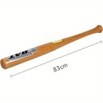 Wooden Baseball Bats 81.28 cm Solid Baseball Bar Outdoor Sports Fitness for Youth Adult Training Practice - Image 2
